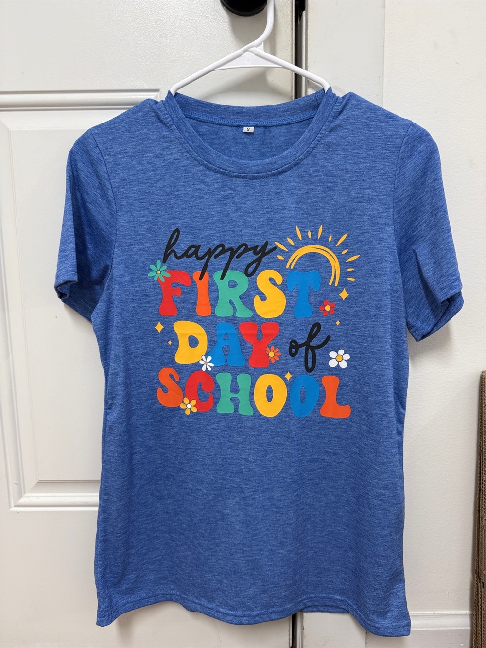 Happy First Day Of School Adult Tee